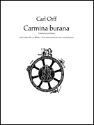 CARMINA BURANA FIVE MVMTS-TEN WINDS PARTS ONLY cover